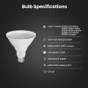image:imageFeit Electric PAR38 LED Reflector Light Bulb 325W Equivalent 5 Color Temperatures Soft to Daylight Dimmable 3000 Lumens OutdoorIndoor Bulb for Security amp Accent Lighting PAR38325DM5CCT