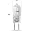 image:imageFeit Electric BPQ50T4RP 50Watt T4 JC Halogen Bulb with BiPin Base Clear1 Count Pack of 1