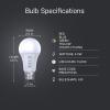 image:imageFeit Electric LED Color Changing Light Bulb  A19 with an E26 Medium Base Light Bulb  60W Equivalent  15 Year Life1 Count Pack of 1