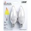 image:imageFlame Effect BPFLAMECLED2 LED Candelabra Light Bulb2 Count Pack of 1