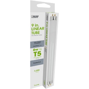 image:imageFeit Electric 6 watt T5 9 in L Fluorescent Bulb Cool White Linear 4100 K 1 pk  Case of 1