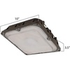 image:imageFeit Electric 10in LED Canopy Light 5CCT Selectable 4000 Lumens 44W Wet Rated DieCast Aluminum Housing 50000Hour Lifetime Bronze Outdoor Commercial Security Ceiling Fixture S10CNPY5CCTBZ5000K Daylight