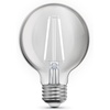 image:imageFeit Electric G25 White Filament LED Bulb 60W Eq Soft White 3 Pack5000k Daylight