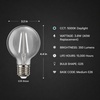 image:imageFeit Electric G25 White Filament LED Bulb 60W Eq Soft White 3 Pack5000k Daylight