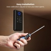 image:imageFeit Electric Smart Door Lock with Fingerprint App Control  Matte BlackMatte Black