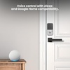 image:imageFeit Electric Smart Door Lock with Fingerprint App Control  Matte BlackSatin Nickel