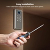 image:imageFeit Electric Smart Door Lock with Fingerprint App Control  Matte BlackSatin Nickel