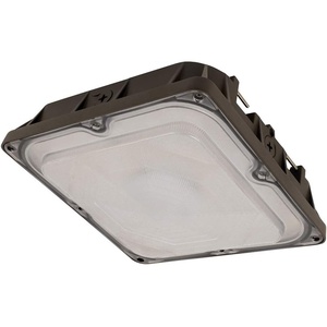 image:imageFeit Electric 10in LED Canopy Light 5CCT Selectable 4000 Lumens 44W Wet Rated DieCast Aluminum Housing 50000Hour Lifetime Bronze Outdoor Commercial Security Ceiling Fixture S10CNPY5CCTBZ5000K Daylight